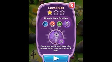 inside out thought bubbles level 599 (Fear)