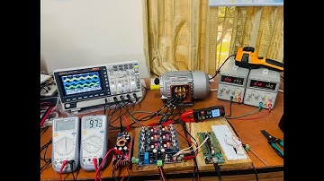 DIY 3-Phase Inverter driving a 2kW Induction Motor with TMS320F28335 DSP Control Card | Custom PCB