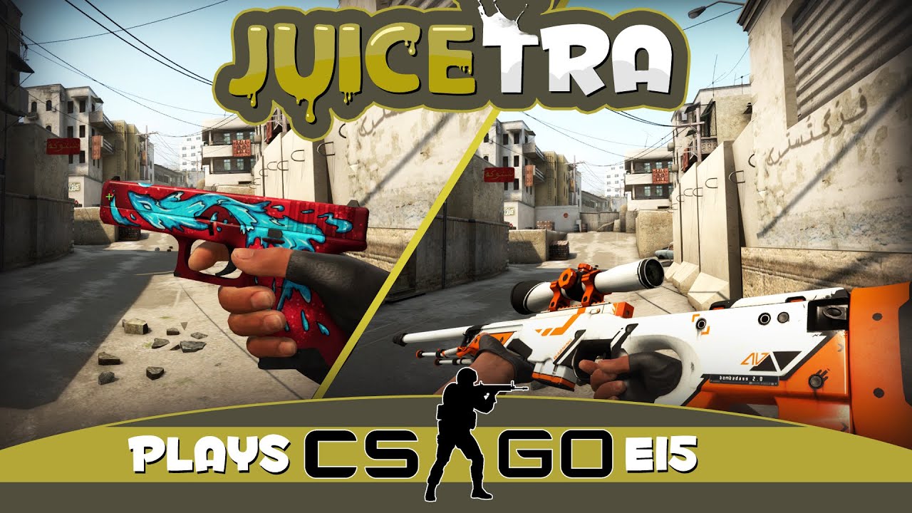 AWP ASIIMOV & GLOCK-18 WATER ELEMENTAL :: E15 (CS:GO Gameplay) - YouTube
