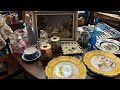 Oh look ballerina oil painting and a fantastic antique and thrift haul more flo blue