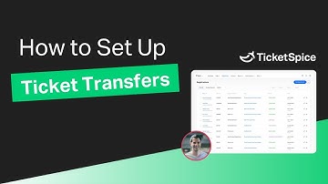 How to set Ticket Transfers with TicketSpice