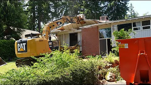 SPLIT Level House DEMOLISHED! Stained Glass SHATTERED!