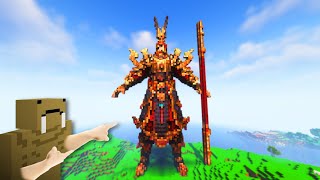 I Built The MONKEY KING In Minecraft