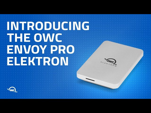 Introducing the OWC Envoy Pro Elektron - YouTube