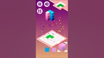 Shadows 3D Block Puzzle level 18 walkthrough