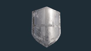 Shield 3D Animation Made in Blender