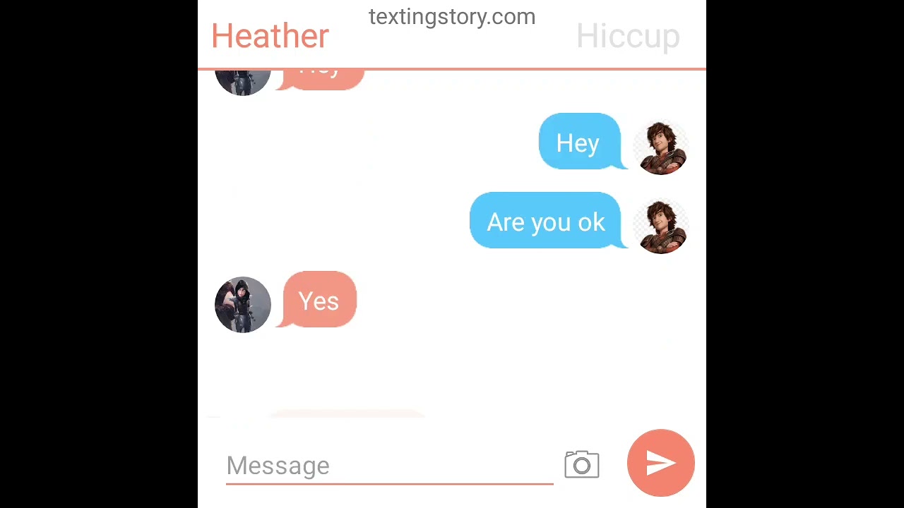 httyd fishleg and Heather love adventure group chat 3