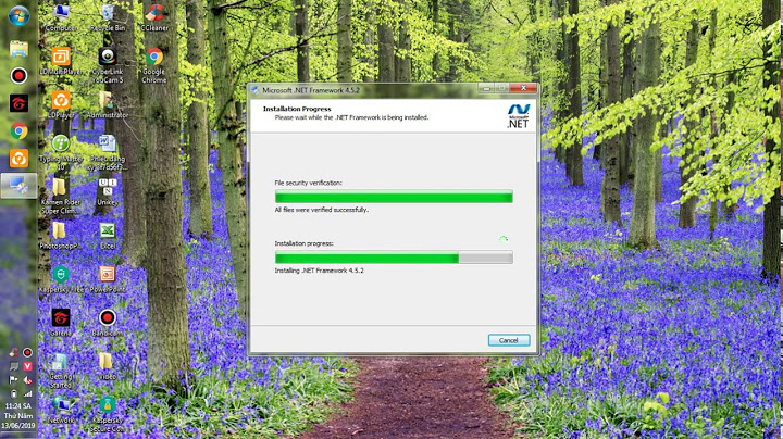 Lỗi cài đặt microsoft net framework 4.5