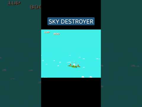 Видео: Sky Destroyer NES (Небесный Истребитель -денди) shoot 'em up 1985. #nes #arcadegames #8bit  #gameboy