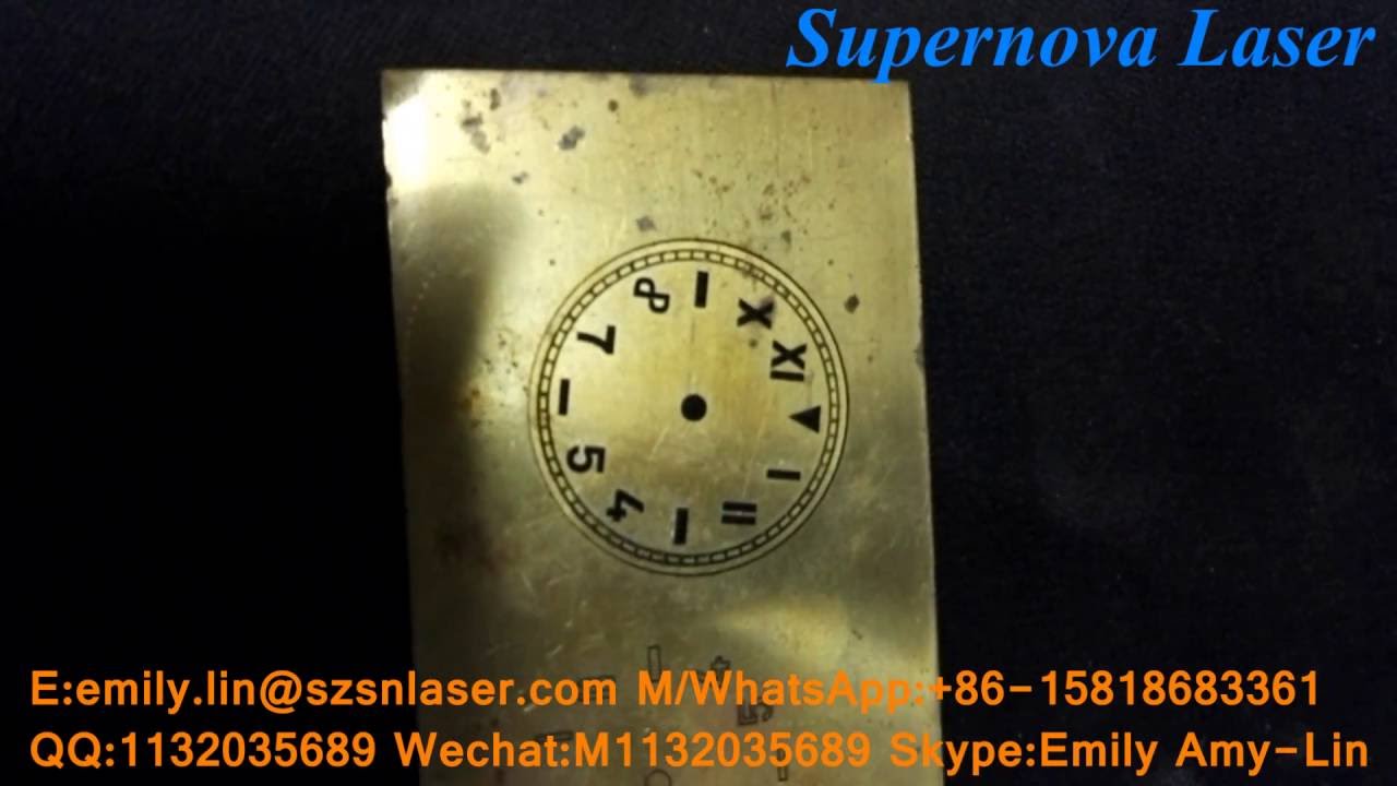 Jewelry & watch laser engraving & cutting machine watch dial laser