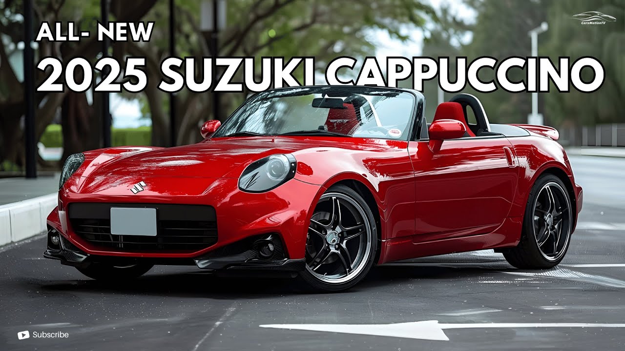 新型スズキ・カプチーノ2025年モデル発表 - スタイリッシュなミニ