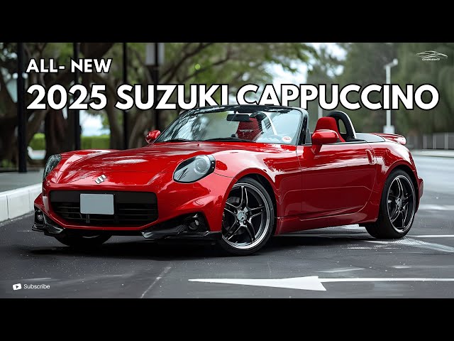 新型スズキ・カプチーノ2025年モデル発表 - スタイリッシュなミニ