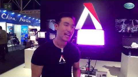 IBC 2018 - Aputure RGB panel