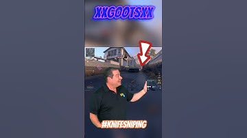 Hard Scope Surprise! MW3 Throwing Knife Takedown  #knifesniping #Gaming #MW3clip