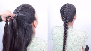 Very Beautiful Long Ponytail Stylish - Advance Ladies Special Hairstyle Design