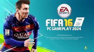 FIFA 16 PC Gameplay in 2024 (Crack Version)