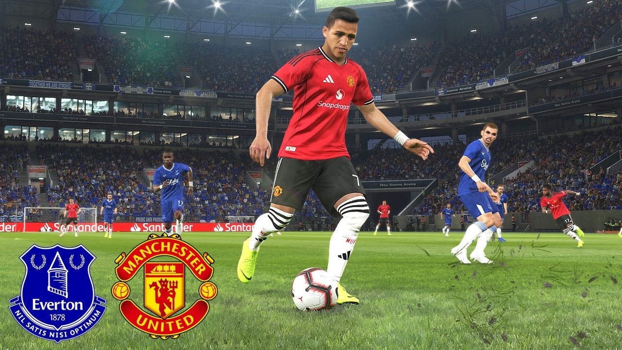 🔴EVERTON VS MANCHESTER UNITED ENGLISH PREMIER LEAGUE PES 2019 GAMEPLAY PC HD