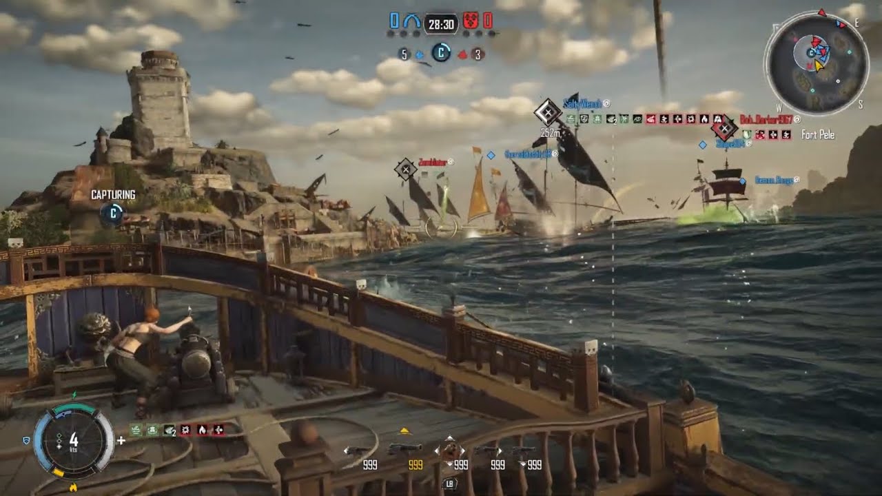 Skull And Bones Death Tides PvP Gameplay (no commentary)