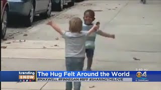 WEB EXTRA: The Hug Felt Around The World