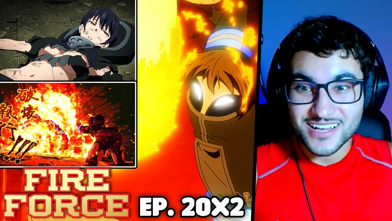 JAMANTA VS OROCHI!!! React Fire Force EP. 20 Temporada 2