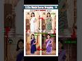 Little Model Saree Draping | Before &amp; After Transformation 👧💃 #shorts #sareedraping #mockup