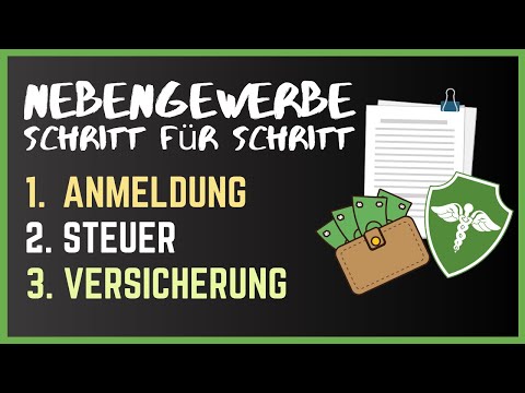 NEBENBEI SELBSTSTÄNDIG - Die ultimative Anleitung zum Gründen im Nebengewerbe