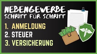 NEBENBEI SELBSTSTÄNDIG  Die ultimative Anleitung zum Gründen im Nebengewerbe