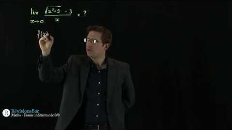 [RévisionsBac.com] - Forme indéterminée "0 / 0"