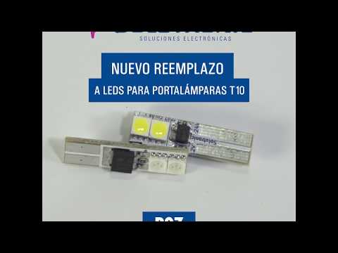 Lámpara Electrónica P07 para portalámparas T10