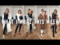 WHAT I WORE THIS WEEK | A WEEK OF WINTER OUTFITS | Suzie Bonaldi