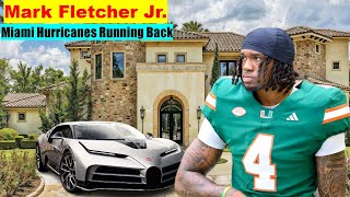 Meet Miami Hurricanes Running Back Mark Fletcher Jr's Girlfriend, Life Story, Parents, Age & NIL