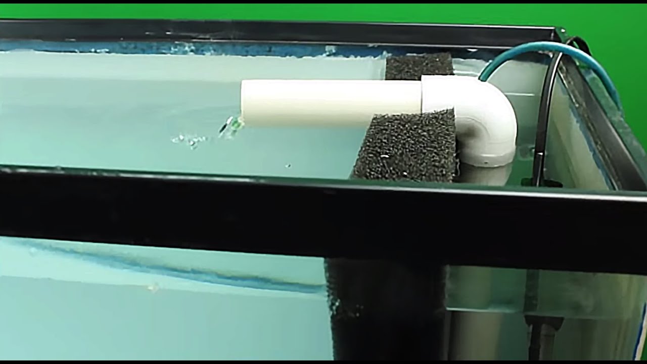 Steen Middel Odysseus HOW TO: easy DIY aquarium filter - Hamburg Mattenfilter - sponge filter  TUTORIAL - YouTube