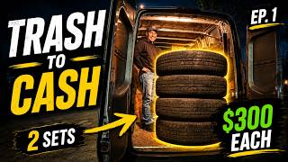Trash to Cash Ep. 1: Flipping Free Wheels on Facebook Marketplace for $600