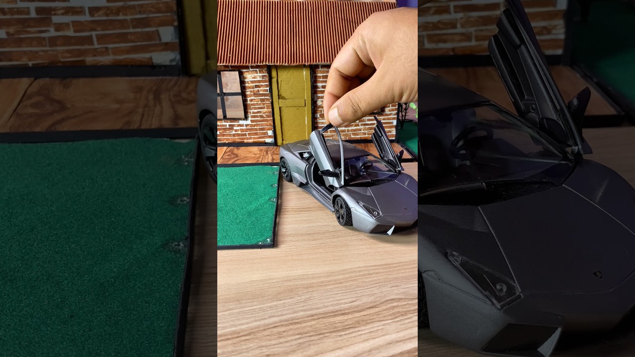 Lamborghini Reventon 1/24 Scale Diecast ASMR Door Closing - YouTube