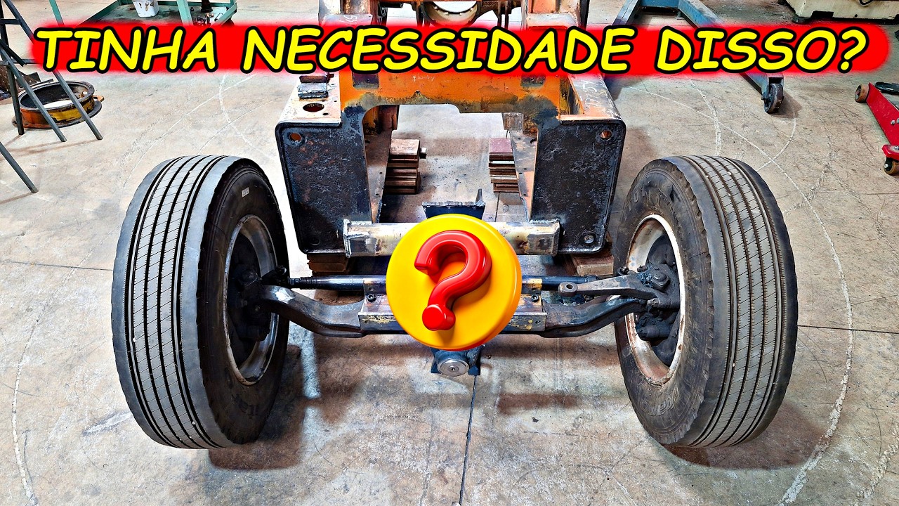 ESTÃO DIZENDO QUE EU TÔ FICANDO LOUC0 CONSTRUINDO UMA ESCAVADEIRA