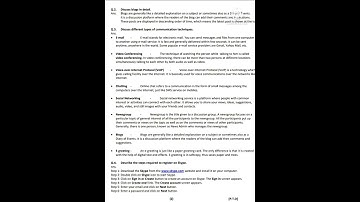 class 8 computer chapter 7 Internet services and cyber crime #Srivalli #shorts