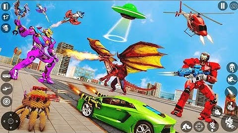 Dragon Robot Car Games 2023