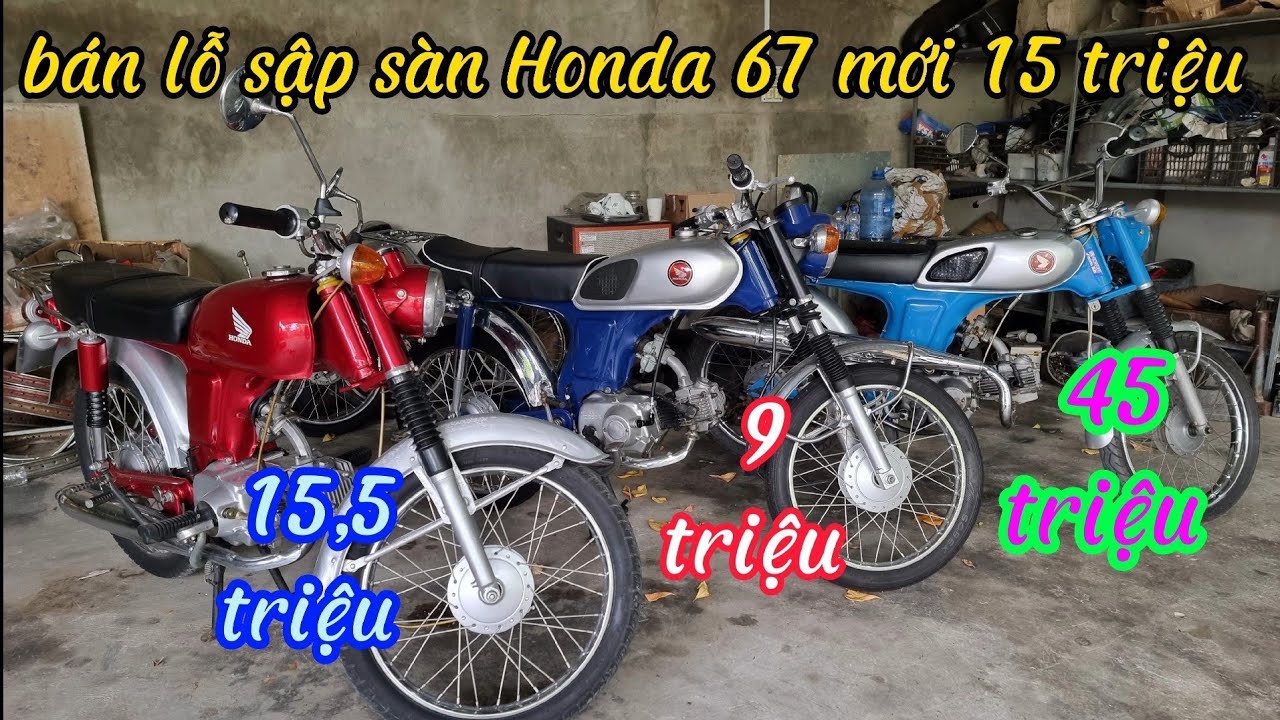 Honda 67 chỉ hơn 9 triệu - YouTube