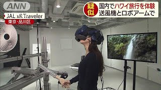 国内でハワイ体験！？風と香りで“オススメ”提案へ(19/04/02)