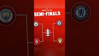 FA cup semifinal draw #football #facup #viral