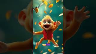 Little Mischievous Monkey and the Magic Hat #shorts #kidsvideo #childrenstories #kidsstories