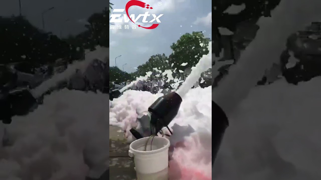 FS-8000 Head Moving Foam Machine