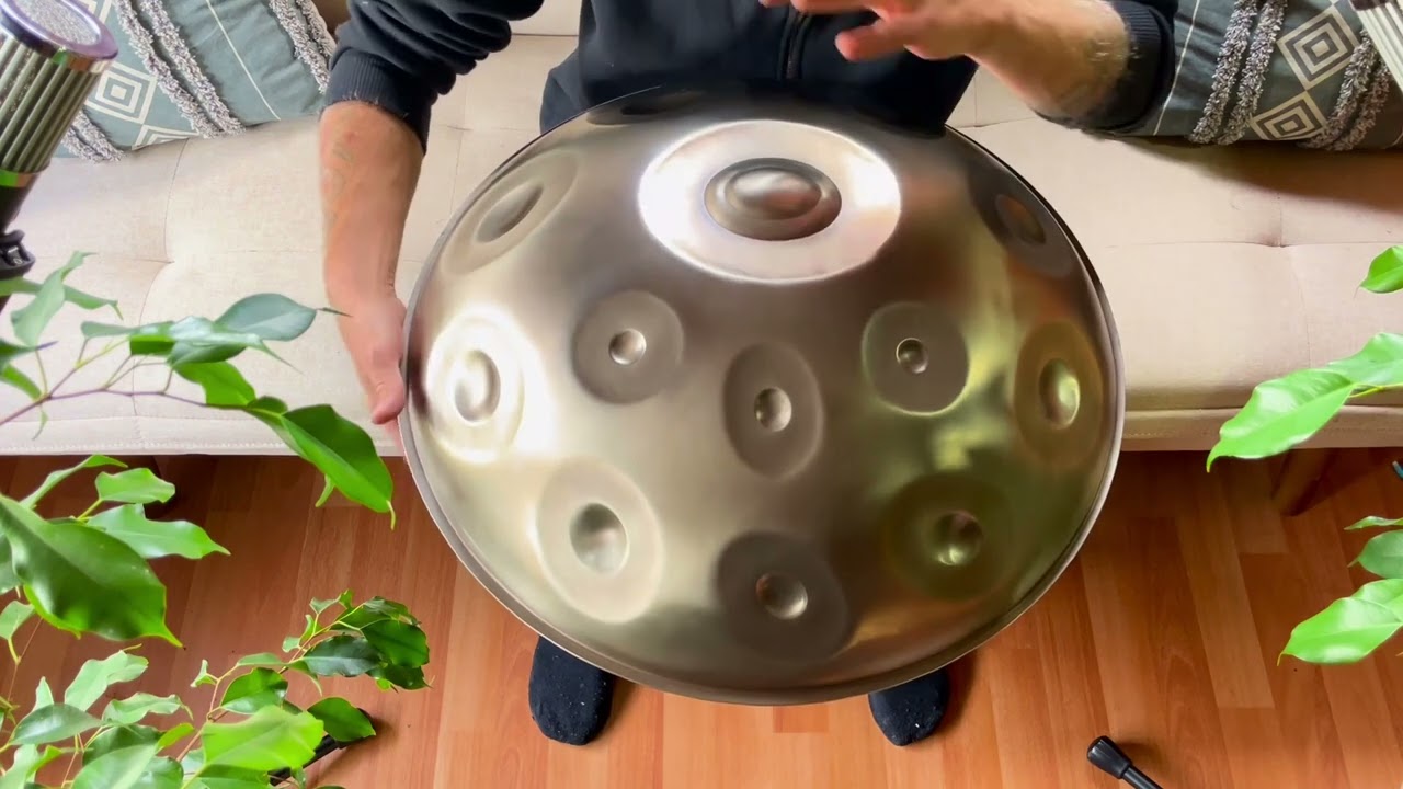 Ziran Handpan - D Kurd 19 - Giulio Quaranta model