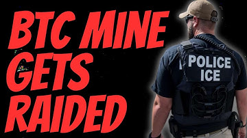 ICE doet inval in Bitcoin-mijn in Texas