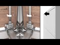 Actro 5D runner system for wooden drawers easy assembly and adjustment of the front panel