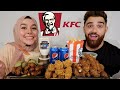 KFC NASHVILLE CHICKEN MUKBANG | POTATO GRAVY, COLESLAW, FRIES,  WICKED WINGS