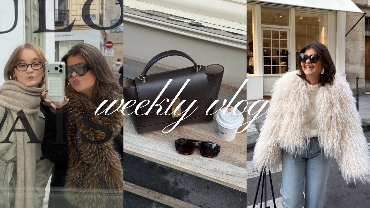 new bag unboxing, 3 jours à Paris et haul | WEEKLY VLOG