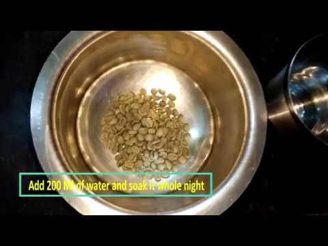 how to make Green coffee with un roasted beans in two procedures