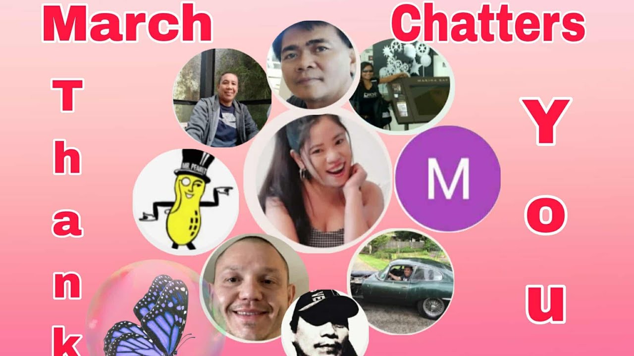 MARCH Super Chatters thank you God bless #MARGIE TV - YouTube