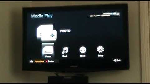 Samsung,NEW,HOW TO PLAY VIDEOS ON SAMSUNG TV FROM PORTABLE HARD DRIVE